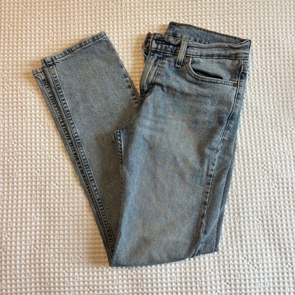 Levi's 511 Blue Slim Straight Jeans Versatile Denim